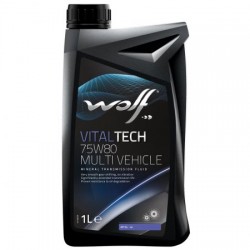 Трансмисионно масло WOLF VITALTECH 75w80 * 1л.
